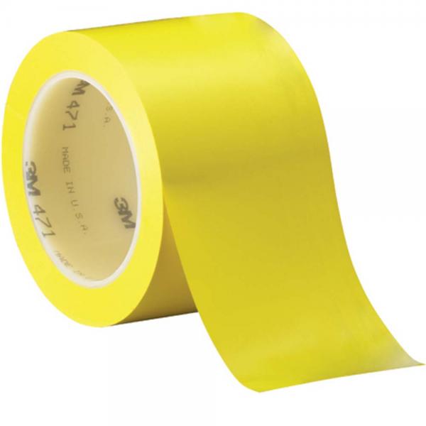 3M™ Yellow Vinyl Floor Marking Tape - 2in x 33m