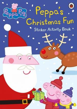 Peppa&#039;s Christmas Fun Sticker Activity Book - Peppa Pig - Jungle.lk