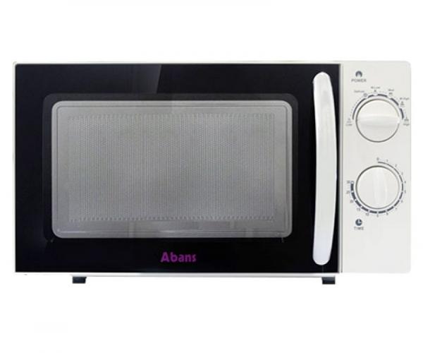 Abans 700W 21 Litre Microwave Oven White - AMS21L