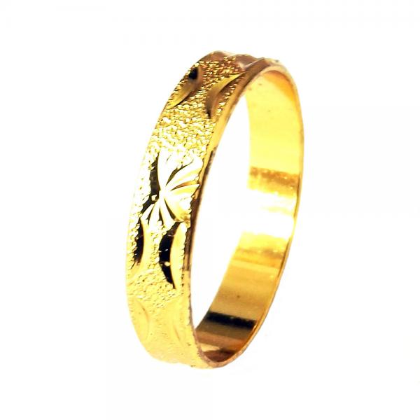 KLF Glamis Gold Plated Ring Band