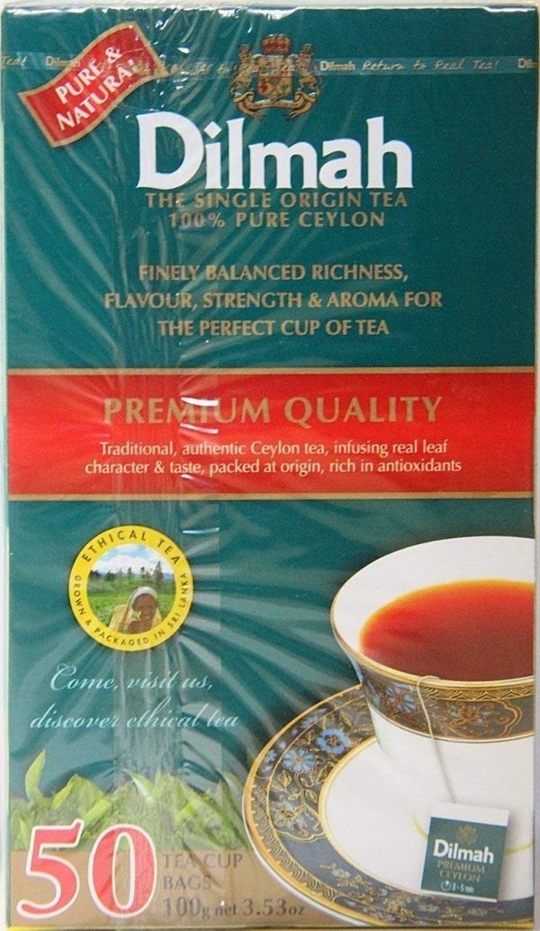 Dilmah Premium 50 Tea Bags - 100g