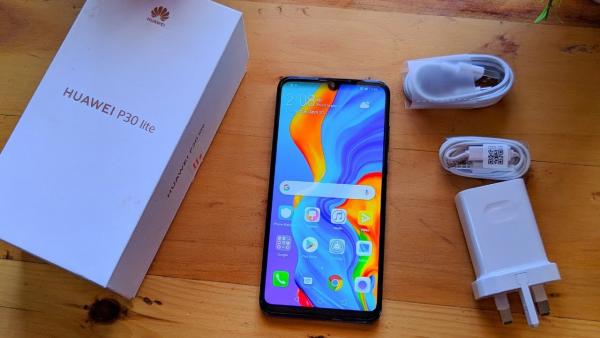 Huawei P30 Lite Hybrid Dual SIM 128Gb White Color Smart Phone With 6Gb RAM