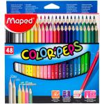 Maped Color Peps Colour Pencil – 48 Shades – Cardboard Box