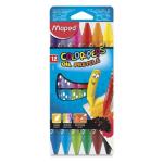 Maped Color Peps Oil Pastels Multi Colour – Pack of 12