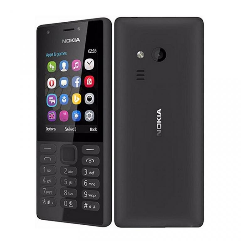 Nokia 216 Dual Sim 16mb Ram Mobile Phone Black Junglelk
