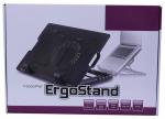 NotePal ErgoStand Notebook Stand & Cooling Pad – Black