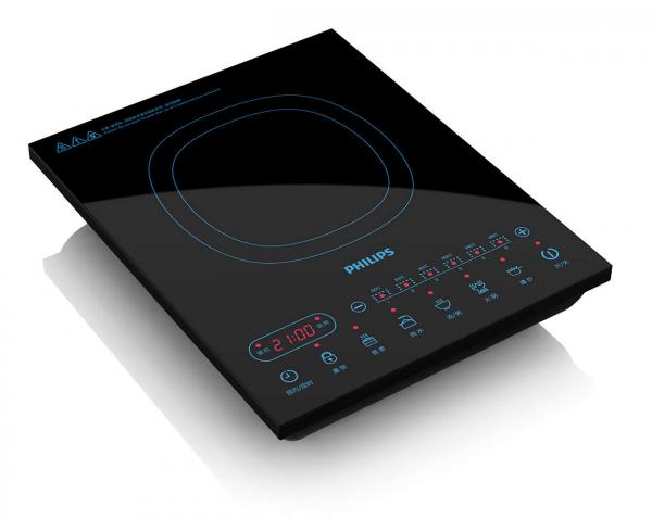 Philips 2100W Viva Collection Premium Induction Cooker Black - HD4932/00