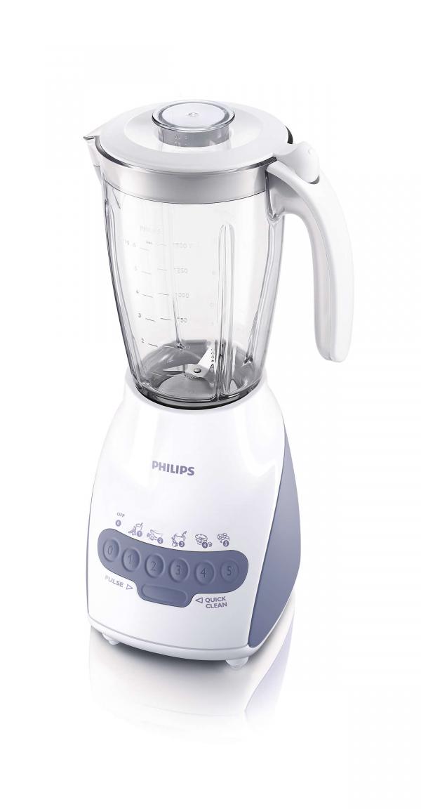 Philips 600W 2L Jar Multi Speed Blender With Mill - HR2118-01