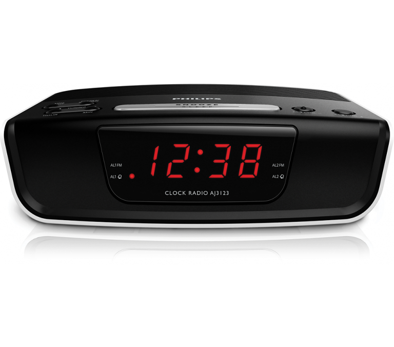 Philips Digital Tuning Clock Radio AJ3123/12 - Jungle.lk