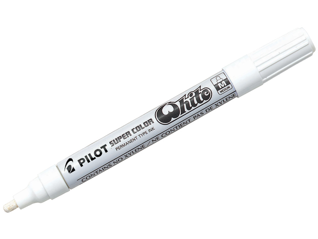white permanent marker pen