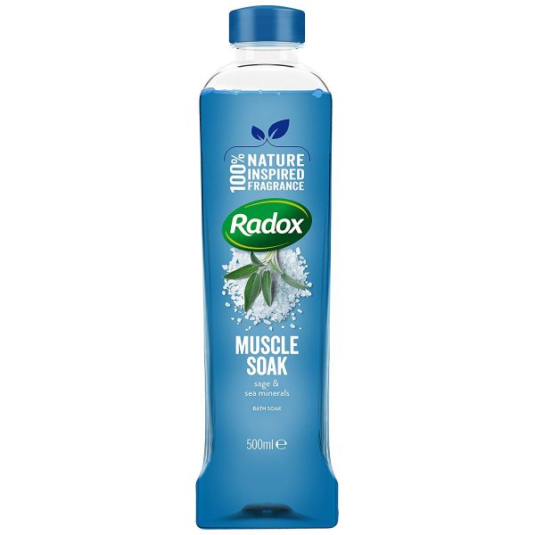 Radox Muscle Soak Sage & Sea Minerals Bath Soak 500ml