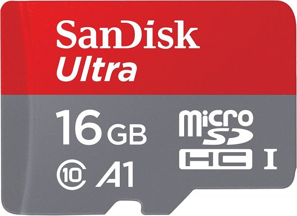 SanDisk Ultra Micro SDXC UHS-I Memory Card 100MB Class 10 With Adapter - SDSQUAR-016G-GN6MA