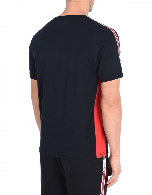 Scuderia Ferrari T-shirt with Icon Tape - Black