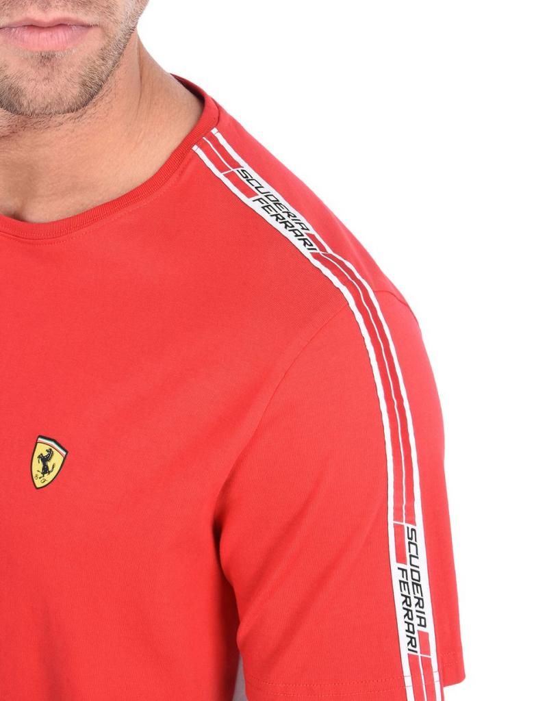 Scuderia Ferrari T-shirt with Icon Tape 