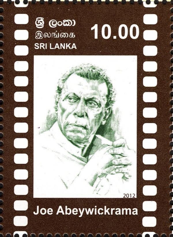 Sri Lanka 2012-01-21 Legends Of Sinhala Cinema - Joe Abeywickrama Stamp - Rs 10.00