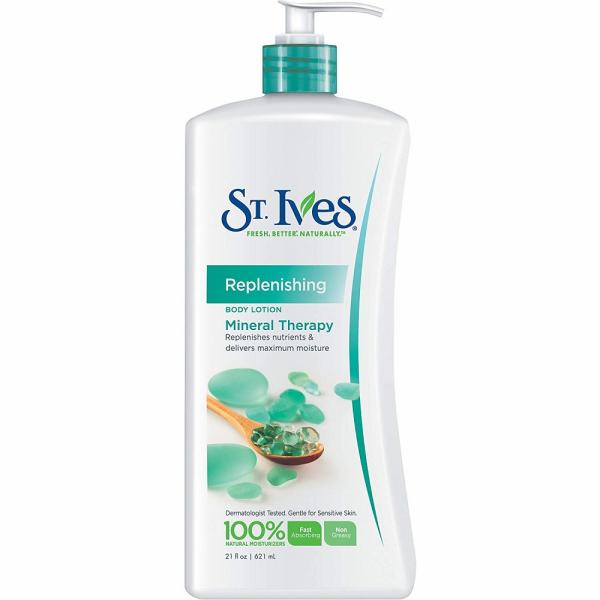 St. Ives Replenishing Mineral Therapy Body Lotion - 621ml