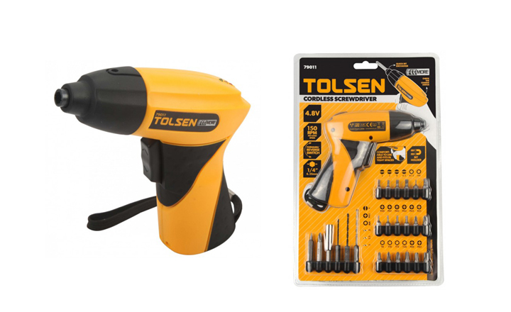 Tolsen cordless 2024 screwdriver