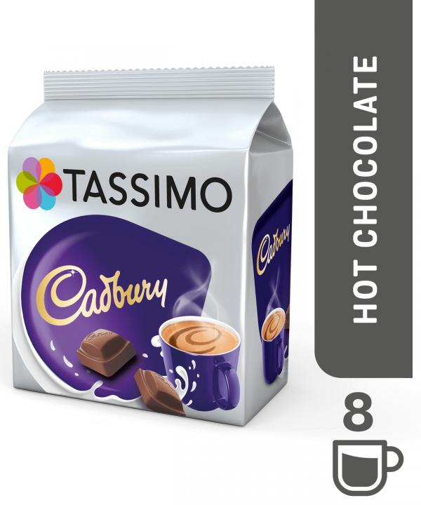 Tassimo Cadbury Hot Chocolate Pods X 8