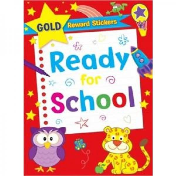 Gold Reward Stickers Ready For School Activity Book By Brown Watson