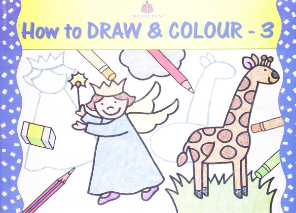 How to Draw and Colour - 3 Children Work Book