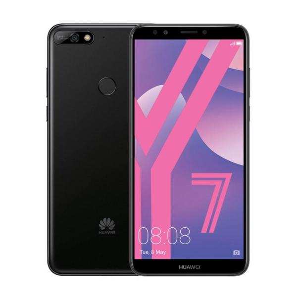 Huawei Y7 (2018) Dual SIM 32Gb Black Color Smart Phone With 3Gb RAM