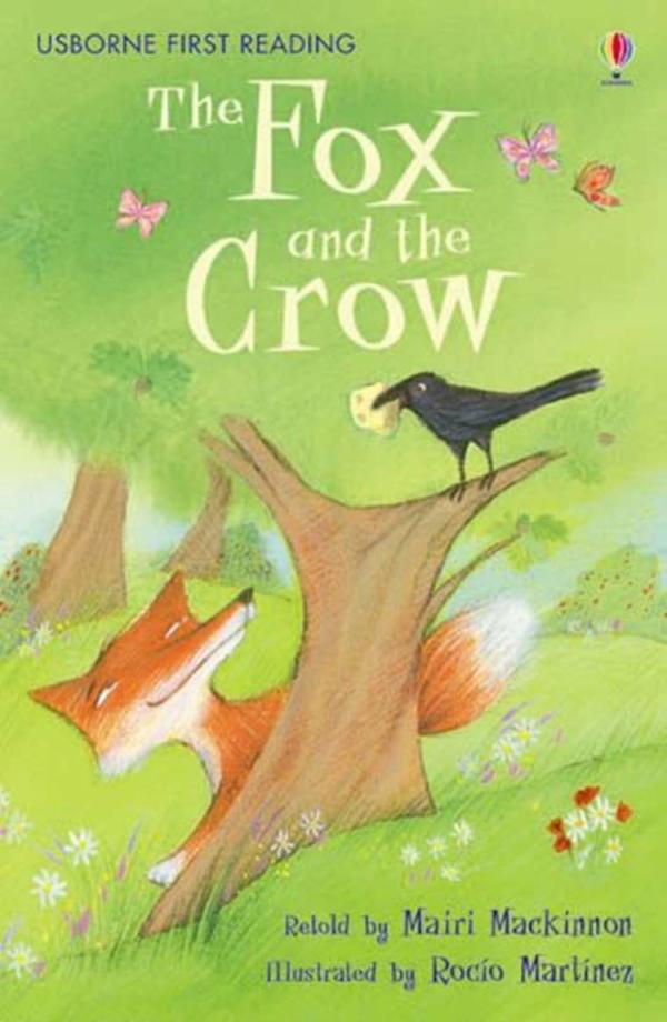 Usborne First Reading Level 1 Fox the Crow - Mairi Mackinnon