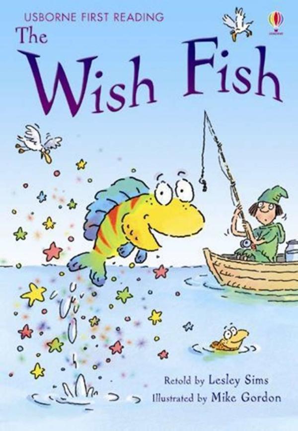 Usborne First Reading Level 1 Wish Fish - Lesley Sims