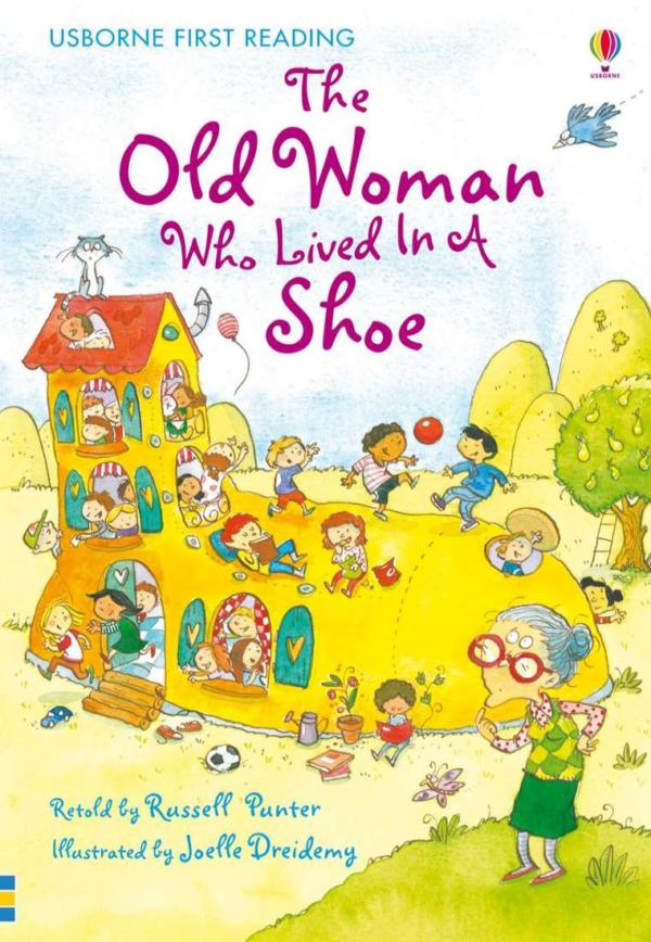 Usborne First Reading Level 2 Old Woman Who Lived in the Shoe - Russell Punter