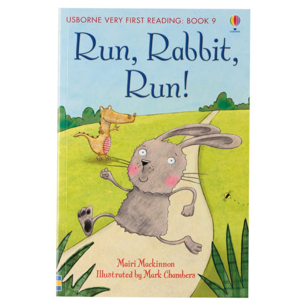 Usborne Very First Reading: Book 09 - Run, Rabbit, Run! - Mairi Mackinnon