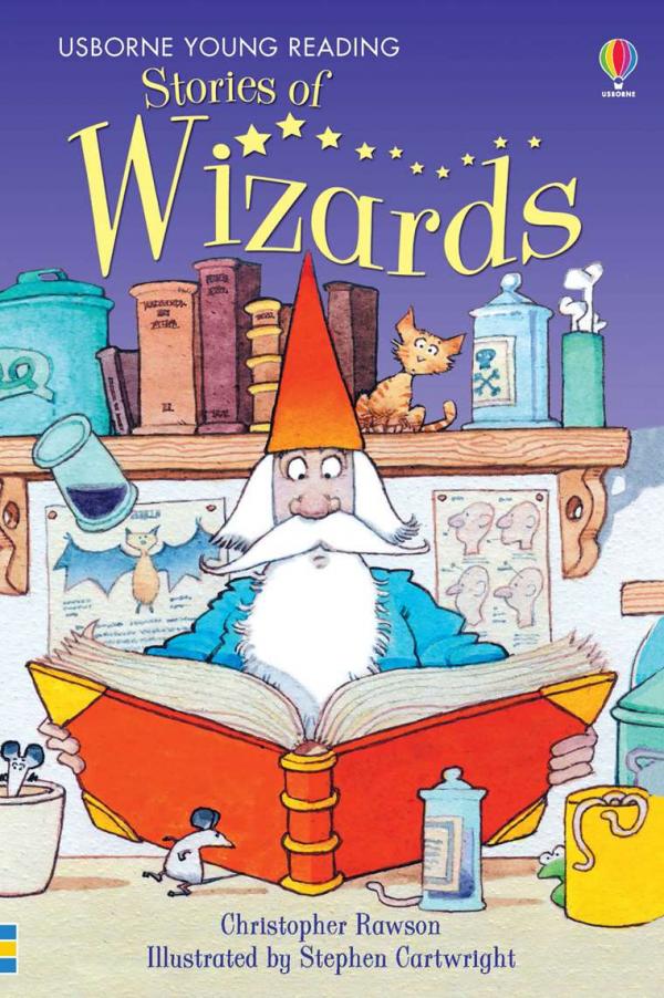 Usborne Young Reading : Stories of Wizards Book - Christopher Rawson