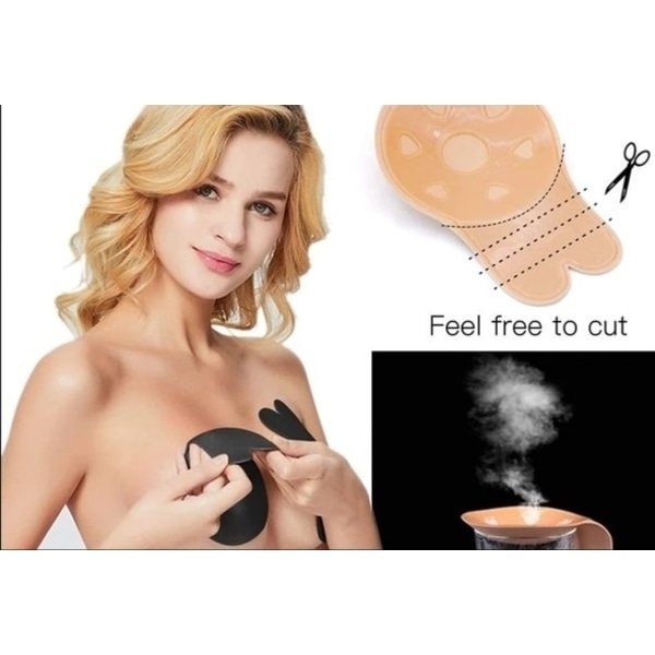 Invisible Silicone Bra Rabbit Strapless Self-Adhesive Lift Up