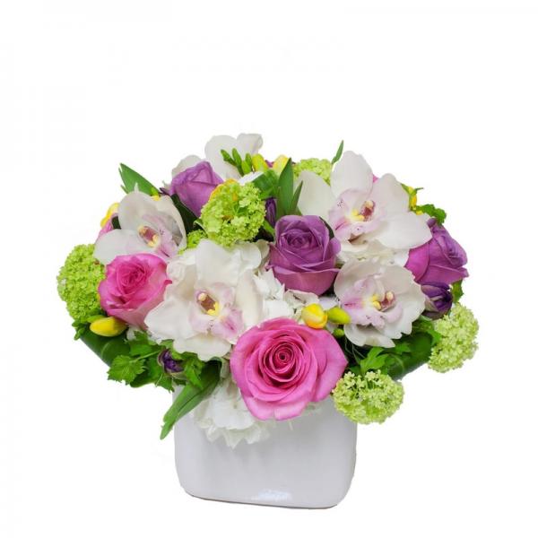 Mixed Flower Posy - Roses