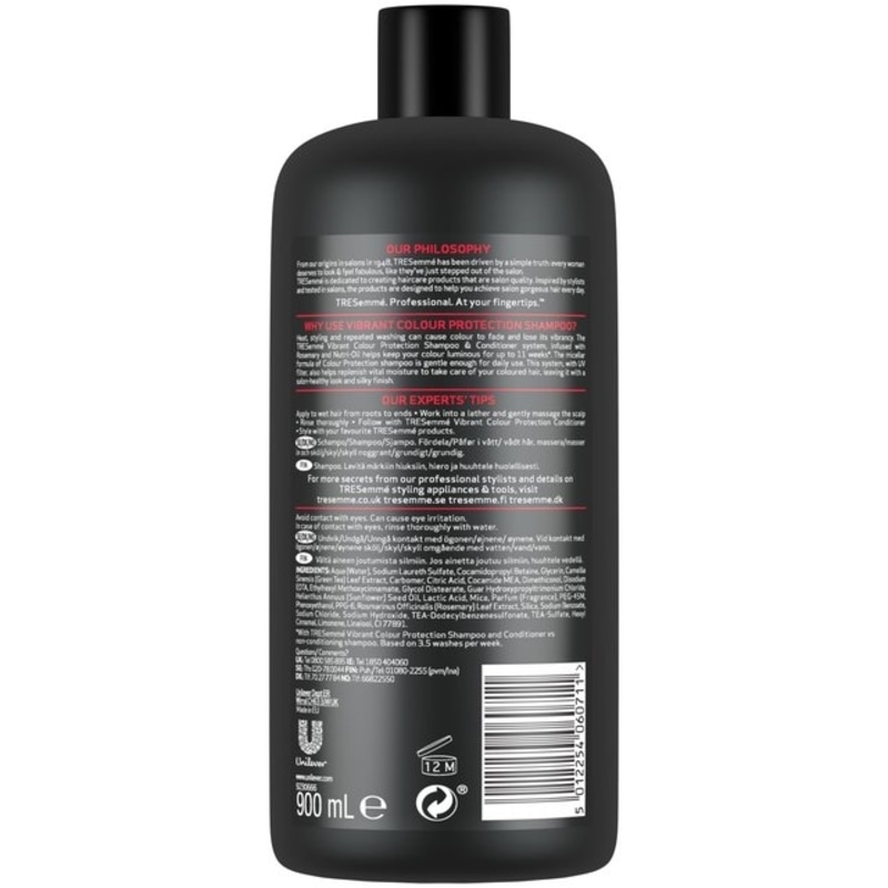 Tresemme Colour Revitalise Colour Fade Protection Shampoo 900ml Junglelk 9903