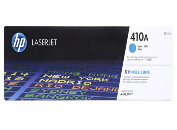 HP 410A Cyan Original LaserJet Toner Cartridge - CF411A