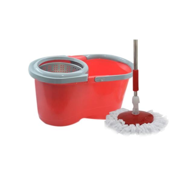 Magic 360° Spin Mop & Bucket Set With Wheels Green