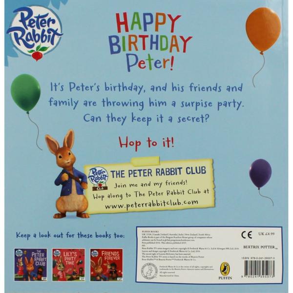 Peter Rabbit : Happy Birthday Peter