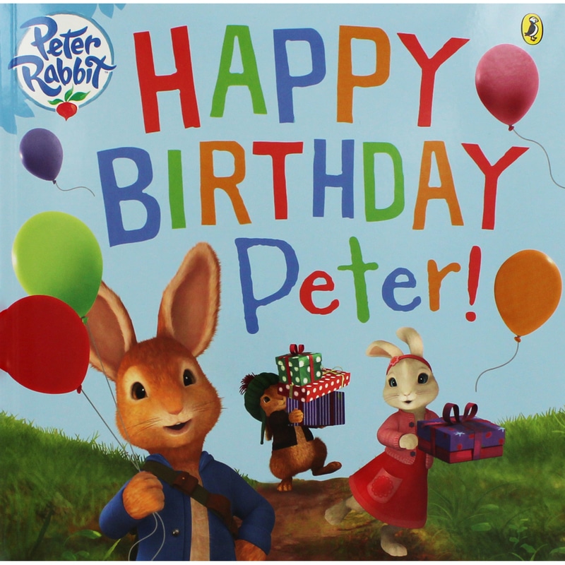 Peter Rabbit : Happy Birthday Peter - Jungle.lk