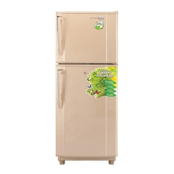 Singer Double Door Refrigerator 185L Beige GEO200D