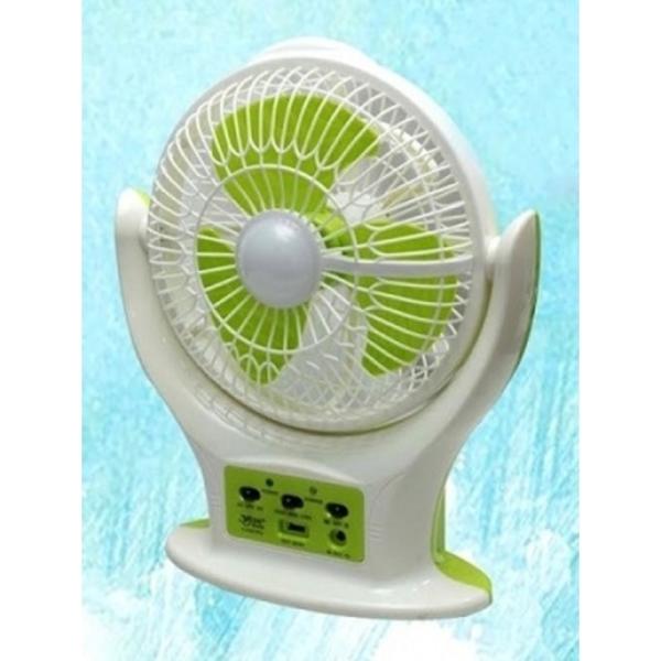 Rechargeable 8 Inch Fan With LED Light YJ-5871FU