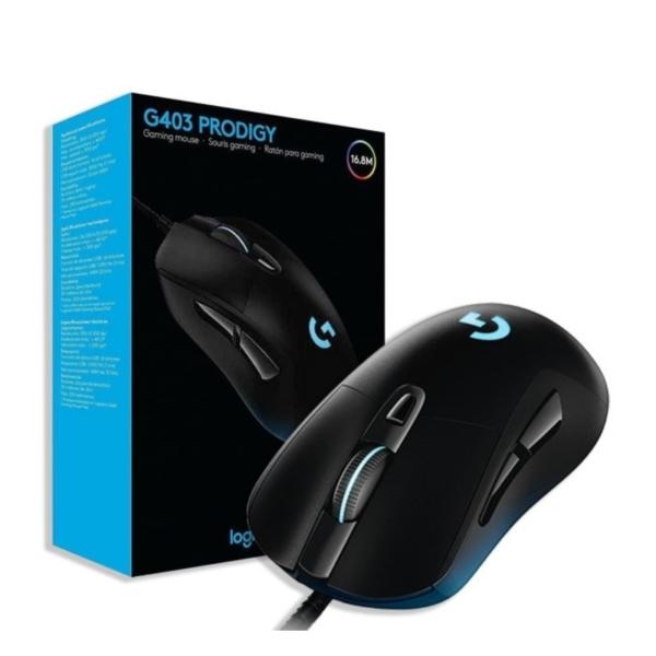Logitech G403 Prodigy Wired Optical Gaming Mouse - Black