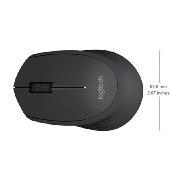 Logitech M280 USB wireless mouse - Black