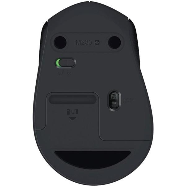 Logitech M280 USB wireless mouse - Black