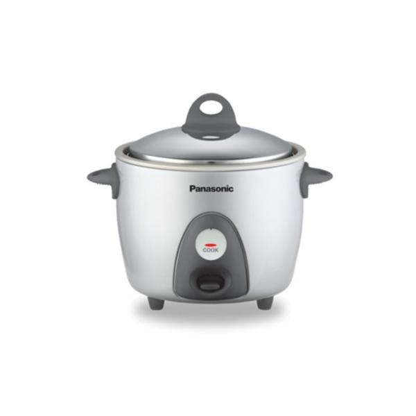 Panasonic Bachelor Rice Cooker 0.6L SR-G06 Silver - Jungle.lk