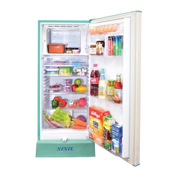 Sisil Single Door Refrigerator 185L ECO72 Green