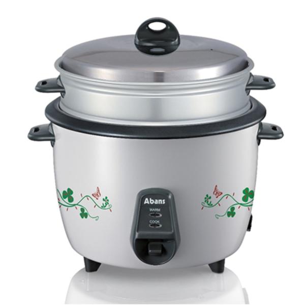 Abans Electric Rice Cooker with Steamer 1.5L – AC15TR1