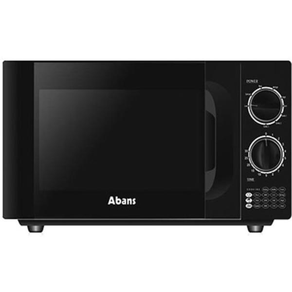 Abans Microwave Oven 1000W Grill Function 25L (Black) - AMS-25LGR