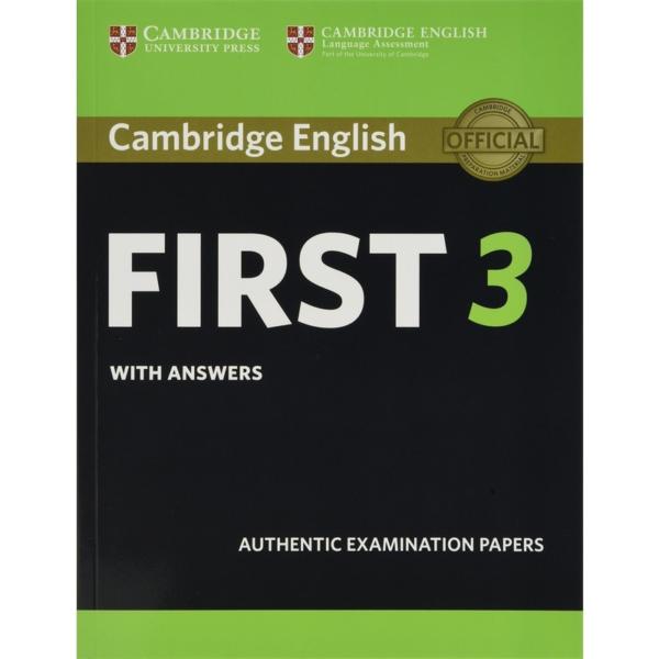 Cambridge English First 3 Student's Book with Answers