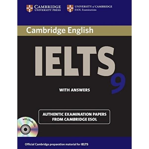 Cambridge English IELTS 9 With Answers and 2 Audio CDs