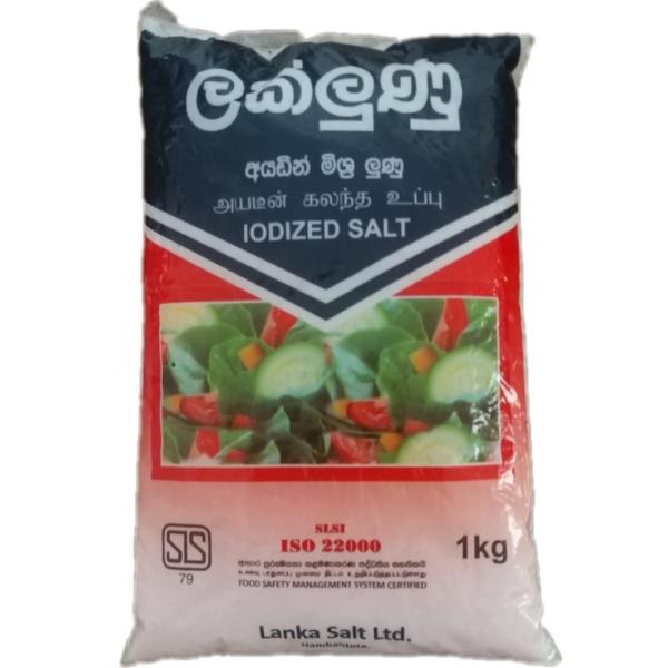 Lak Salt Crystal Iodated Salt 1Kg