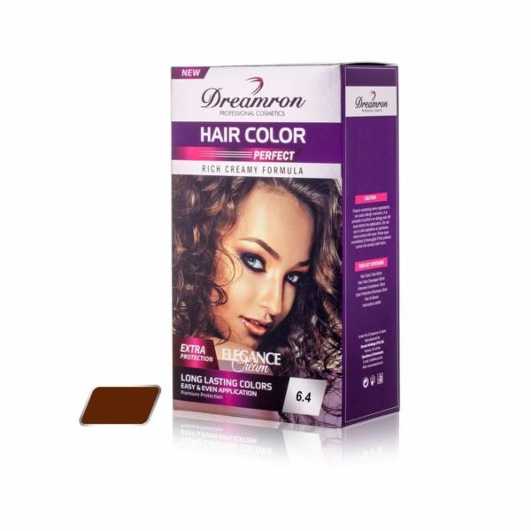 Dreamron Elegance Hair Colour Pack Permanent 6.4 - 60ml